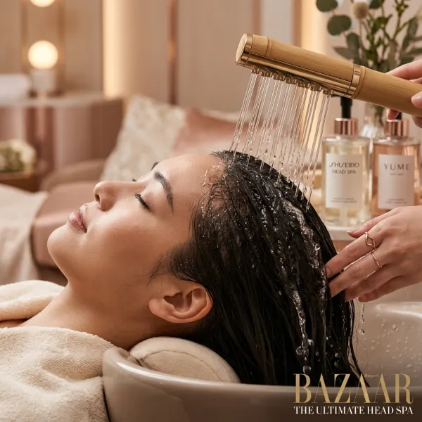 El Secreto del "Head Spa" Japonés: Más allá del cuero cabelludo