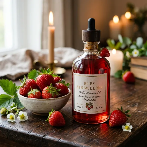 Promo 60% OFF: Descubre Aceite de Masaje Comestible Sabor Fresa