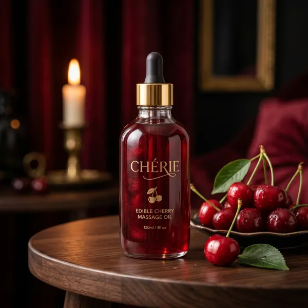 Promo 60% OFF: Descubre Aceite de Masaje Comestible Sabor Cereza