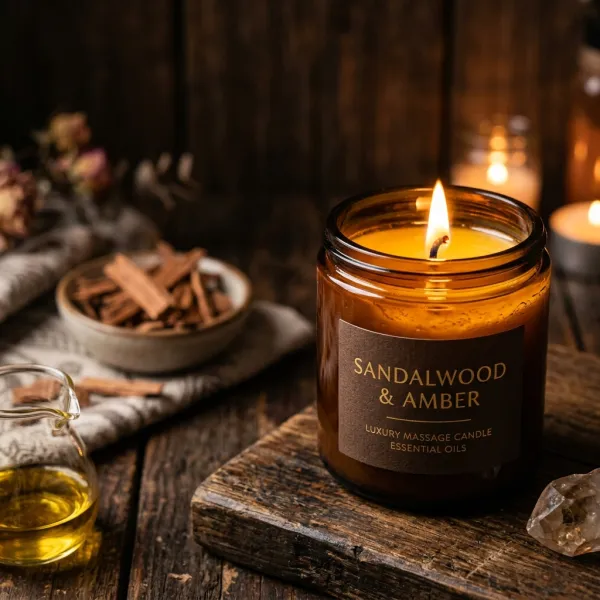 Promo 60% OFF: Descubre Vela de Masaje con Aroma a Sándalo