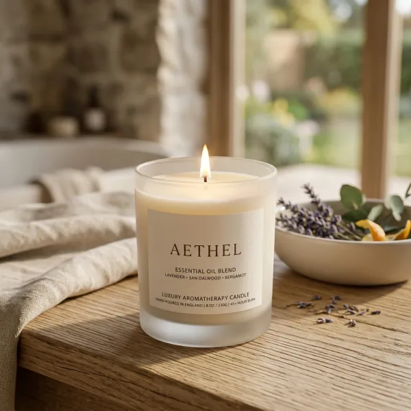 Promo 60% OFF: Descubre Vela Aromática "Santuario"