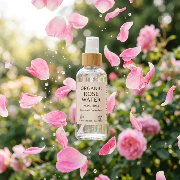 Promo 60% OFF: Descubre Tónico Facial de Agua de Rosas Orgánica