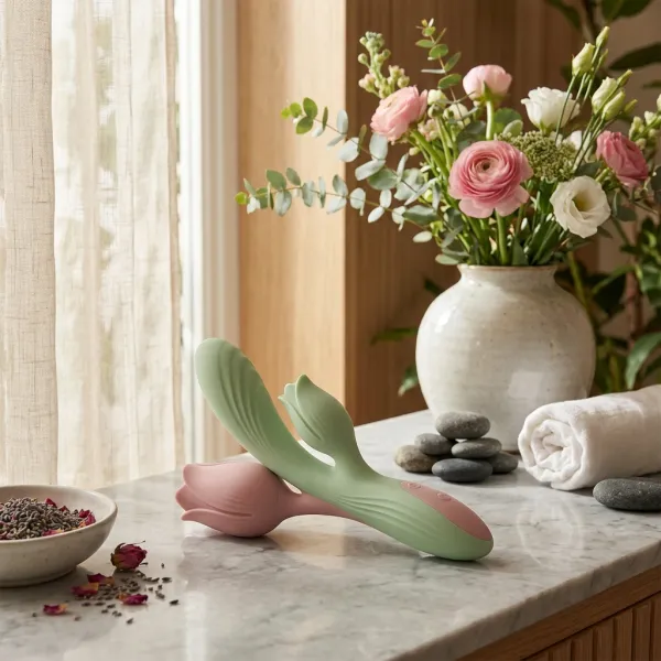 Promo 60% OFF: Descubre Vibrador Dual Flex "Tulip"