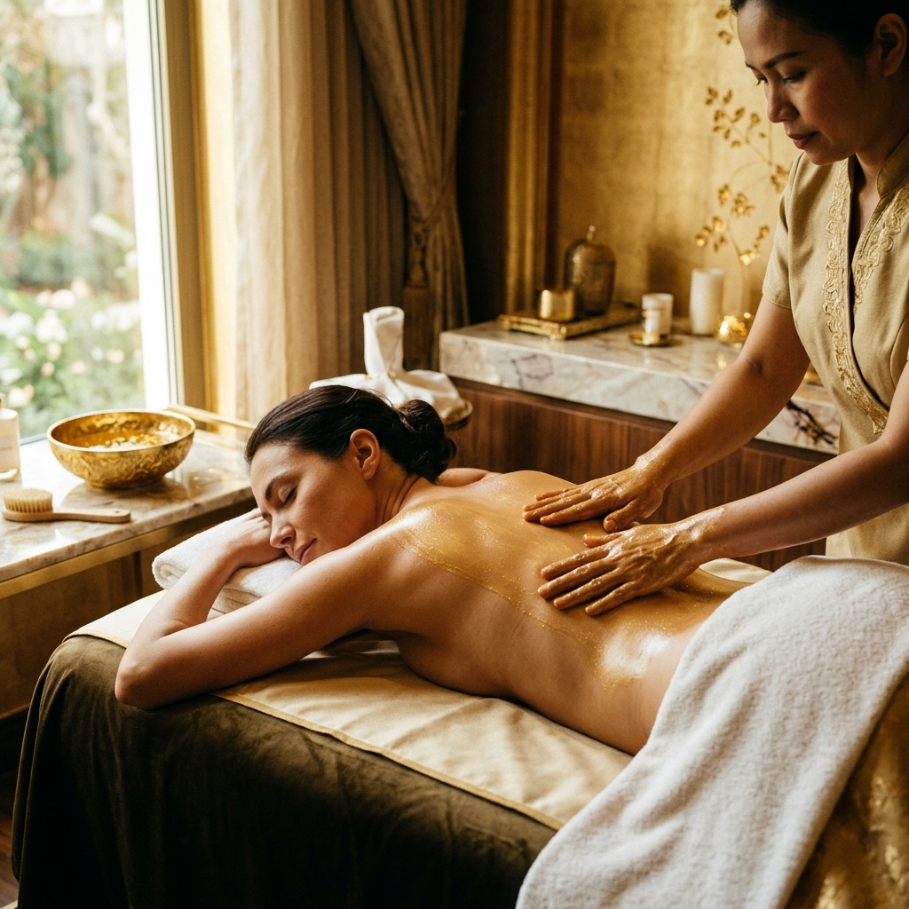Masaje Gold Therapy