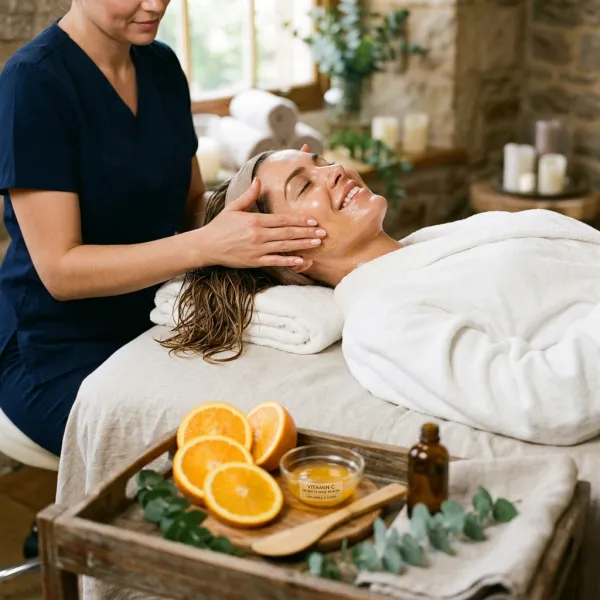 60% OFF en Tratamiento Despigmentante con Vitamina C: Tu momento de relax